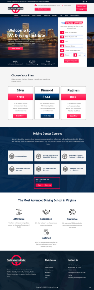 Web Design by pb for this project | Design #21527562
