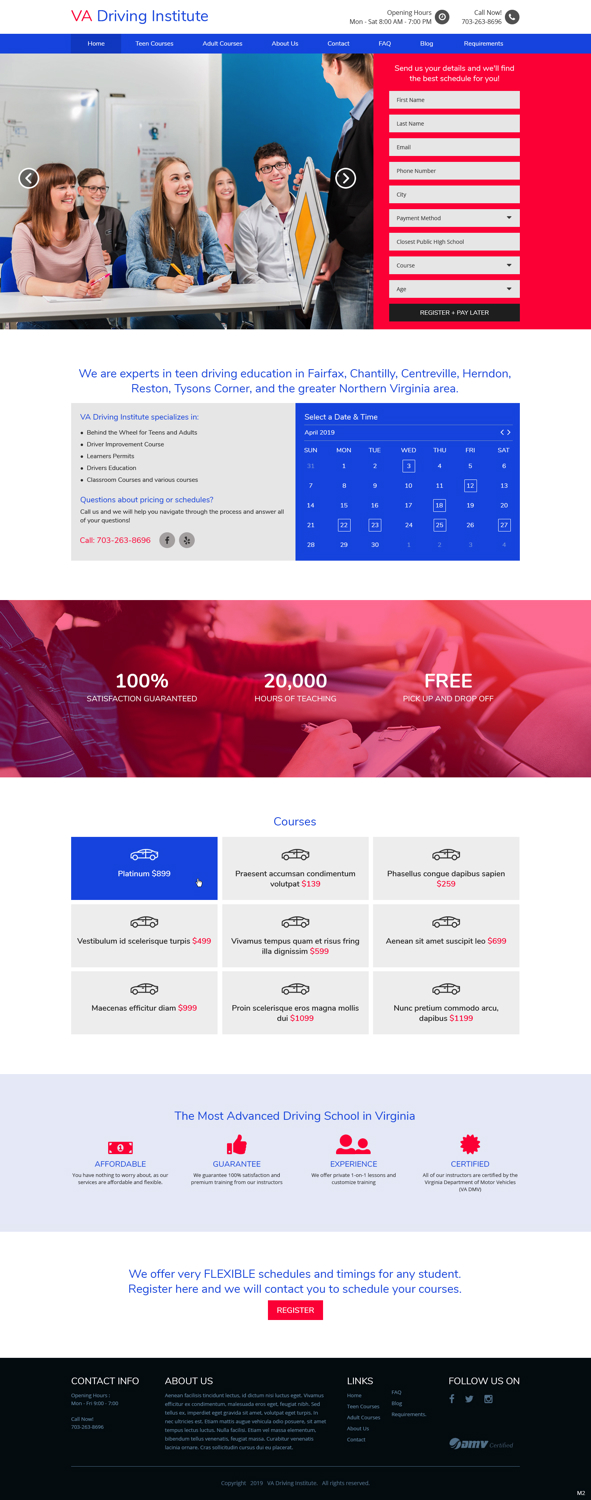 Web Design by pb for this project | Design #21527564