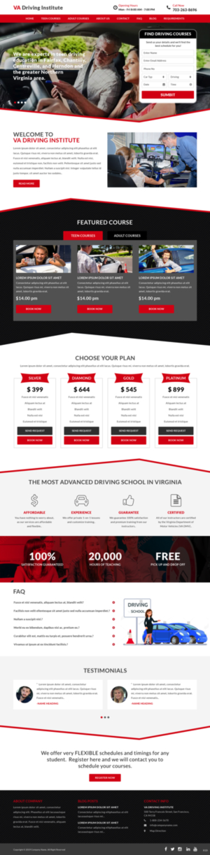Web Design by pb for this project | Design: #21534265