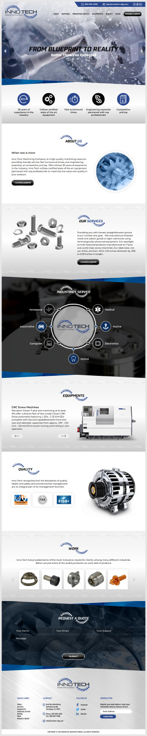 Diseño Web por -Marc- para este proyecto | Diseño #21562351