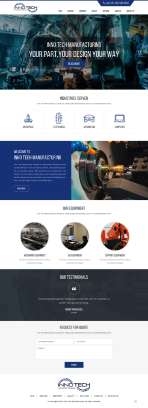 Web Design by pb for this project | Design: #21527530