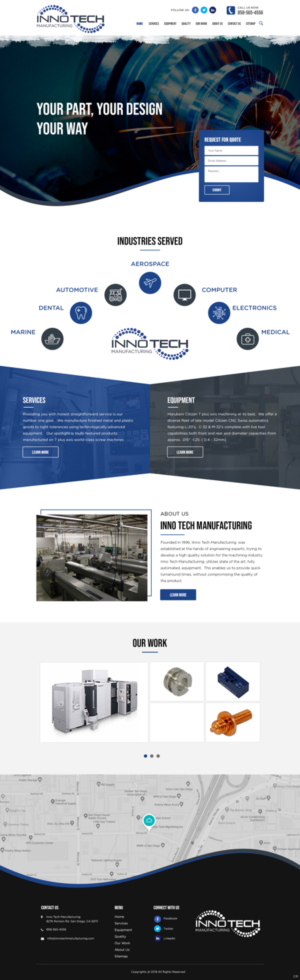 Web Design by pb for this project | Design: #21527537