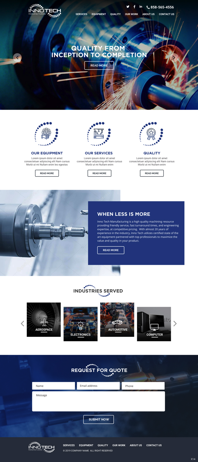 Web Design by pb for this project | Design #21527539