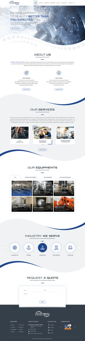 Inno Tech New Website Design | Web Design par Sbss
