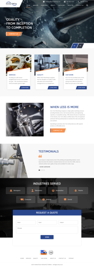 Web Design par rightway pour ce projet | Design : #21520006