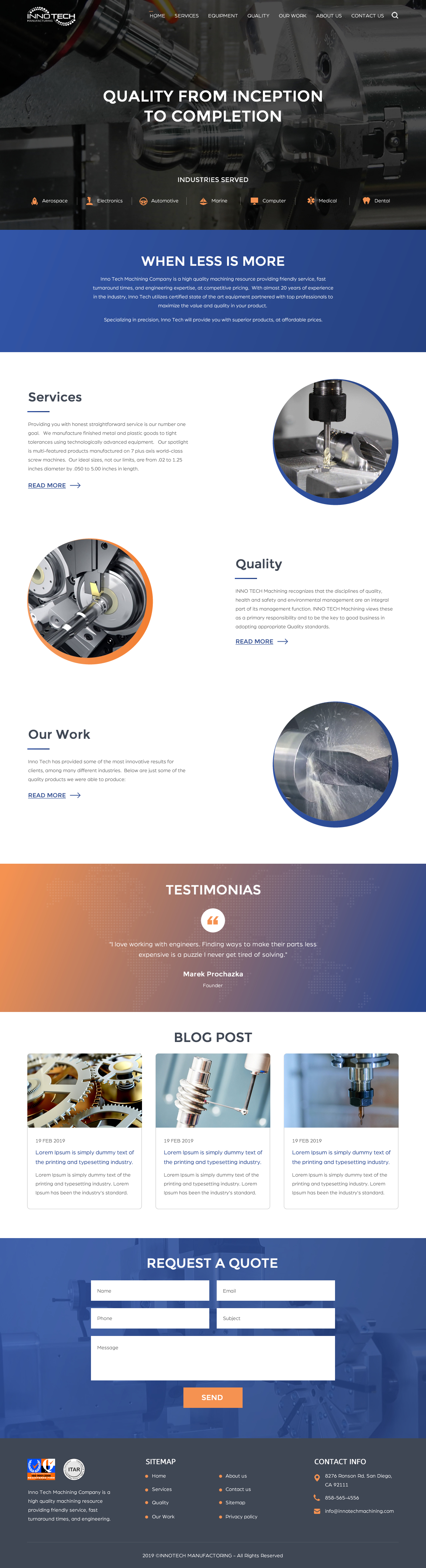 Web Design by rightway for this project | Design #21520015