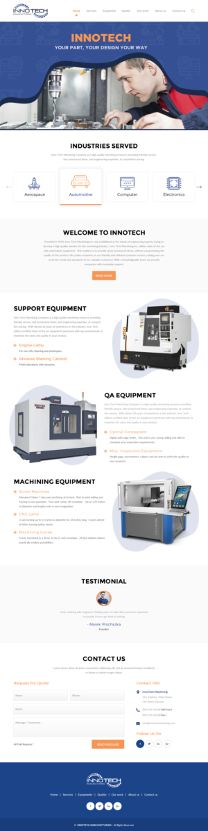 Web Design par rightway pour ce projet | Design : #21520019