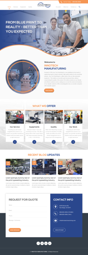 Web Design par rightway pour ce projet | Design : #21520043