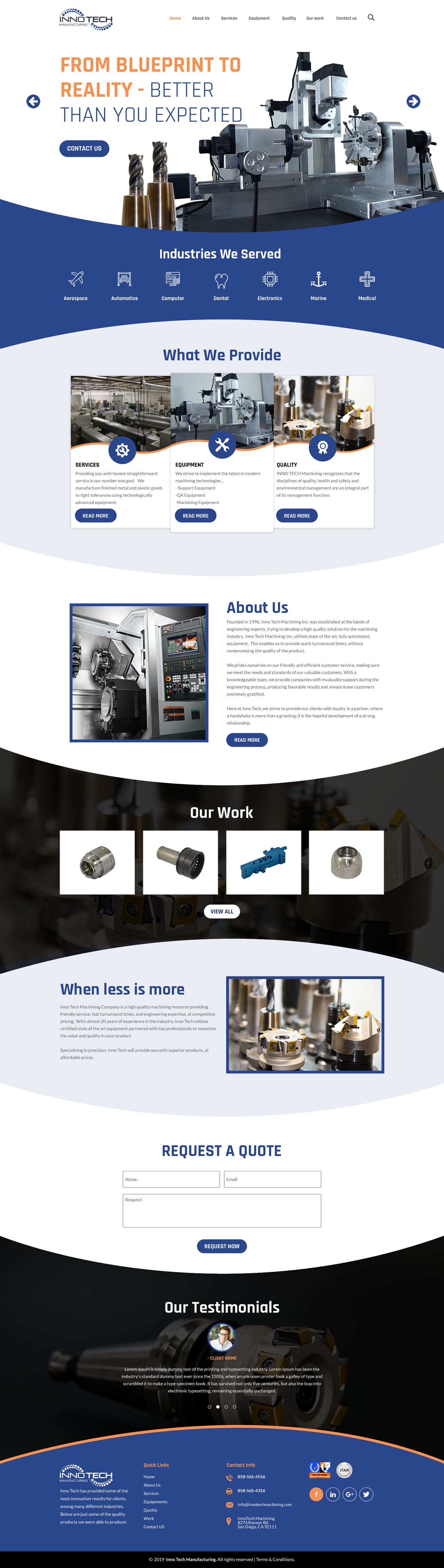 Web Design by rightway for this project | Design #21520047