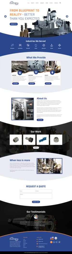 Web Design by rightway for this project | Design: #21520047