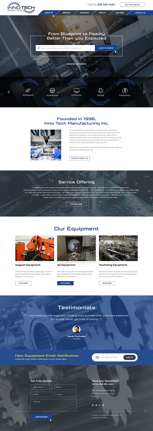 Web Design by Ved Web Services for this project | Design #21520146