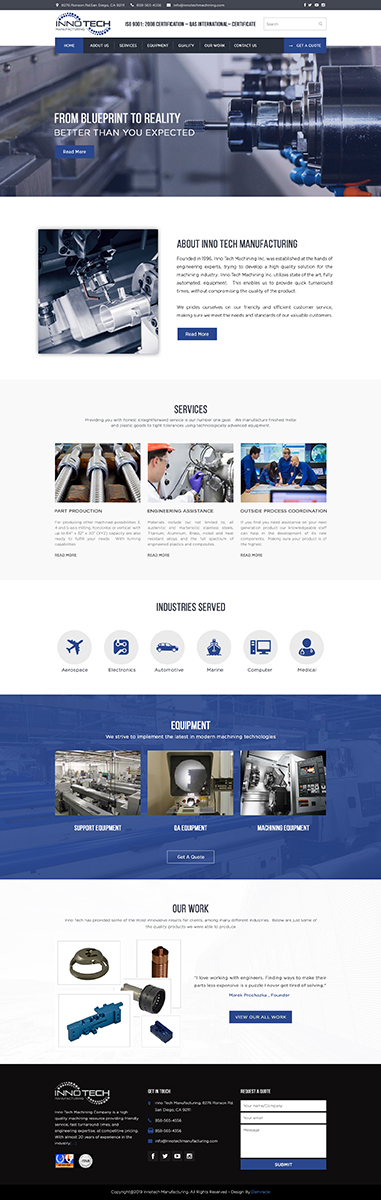 Web Design by Da Miracle for this project | Design #21546062