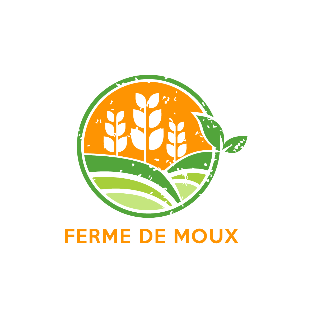 Logo Design by **INCREDIBLEDESIGNERS** for scea ferme de moux | Design #21519655