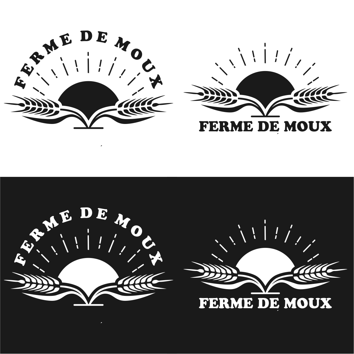 Logo-Design von basain 2 für scea ferme de moux | Design #21522125