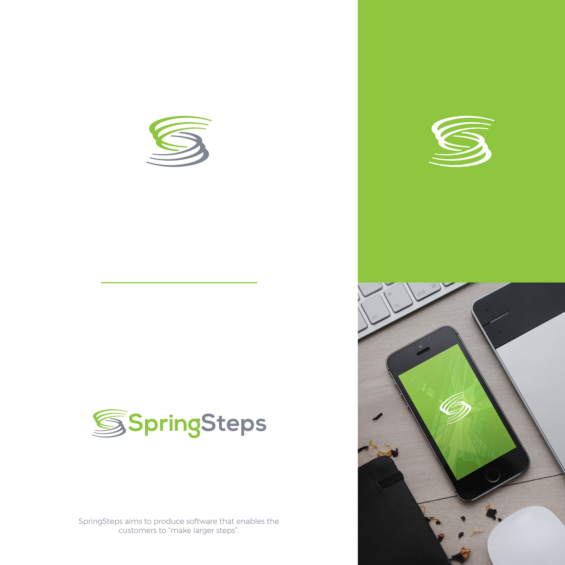 Logo Design by JohnM. for SpringSteps GmbH | Design #21517561