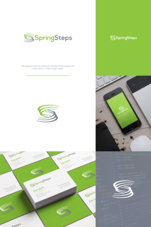 Diseño de Logo por JohnM. para SpringSteps GmbH | Diseño: #21604230