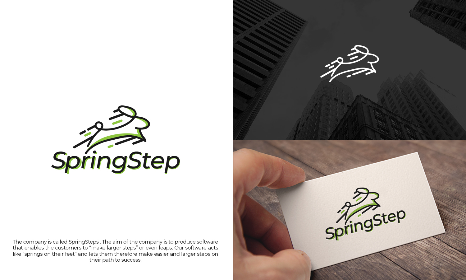 Logo Design by Altworks for SpringSteps GmbH | Design #21544337