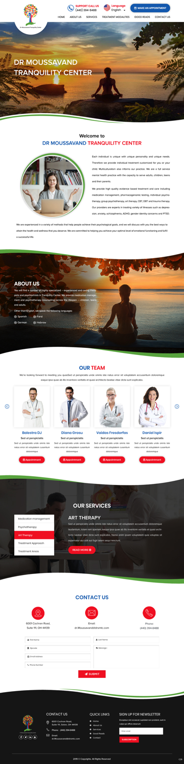 Web Design by pb for this project | Design #21534222