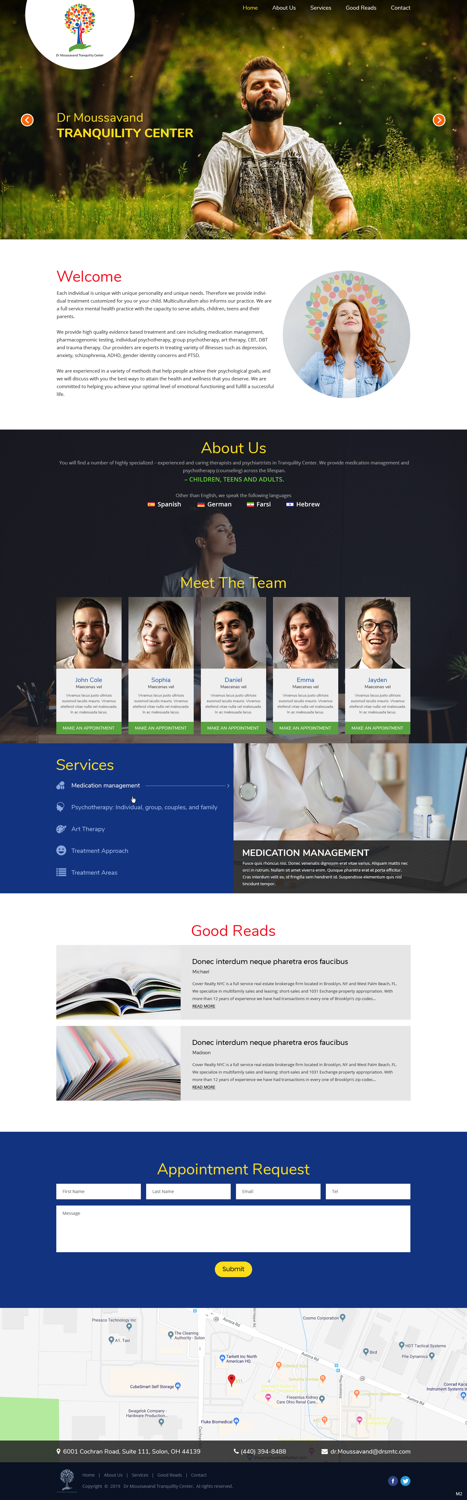 Web Design by pb for this project | Design #21534227
