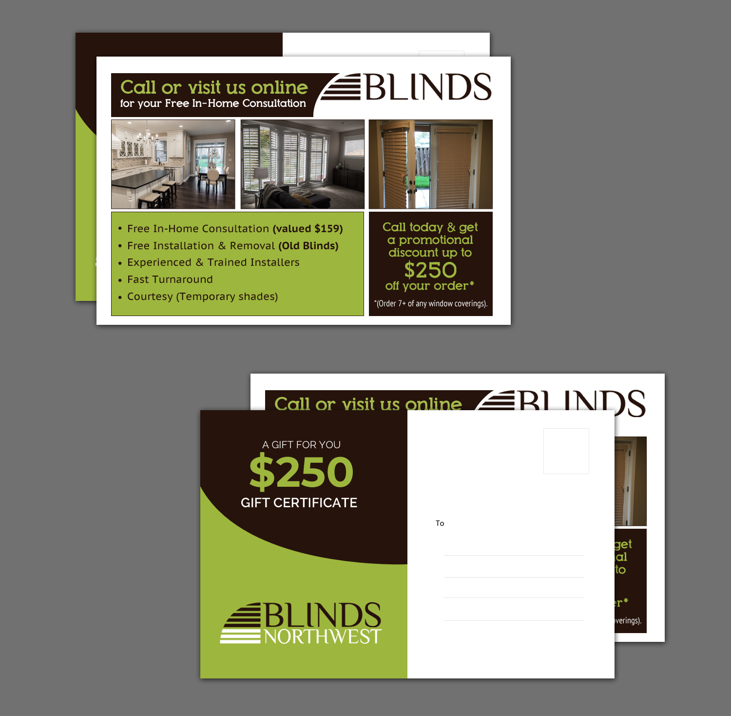 bold modern retail stationery design for a company by free online stationery design