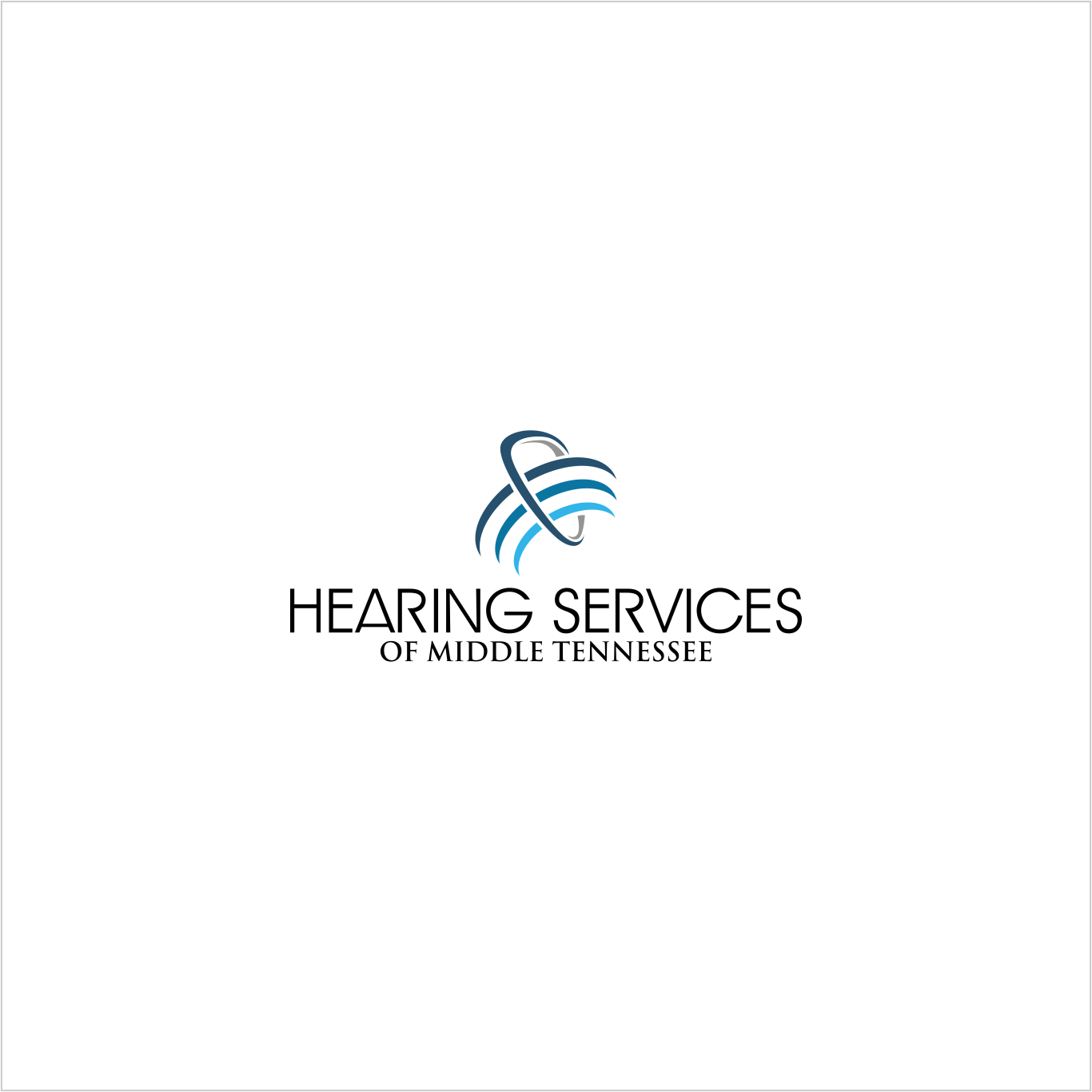 Logo Design by Arham Hidayat for Hearing Services of Middle Tennessee | Design #21533116