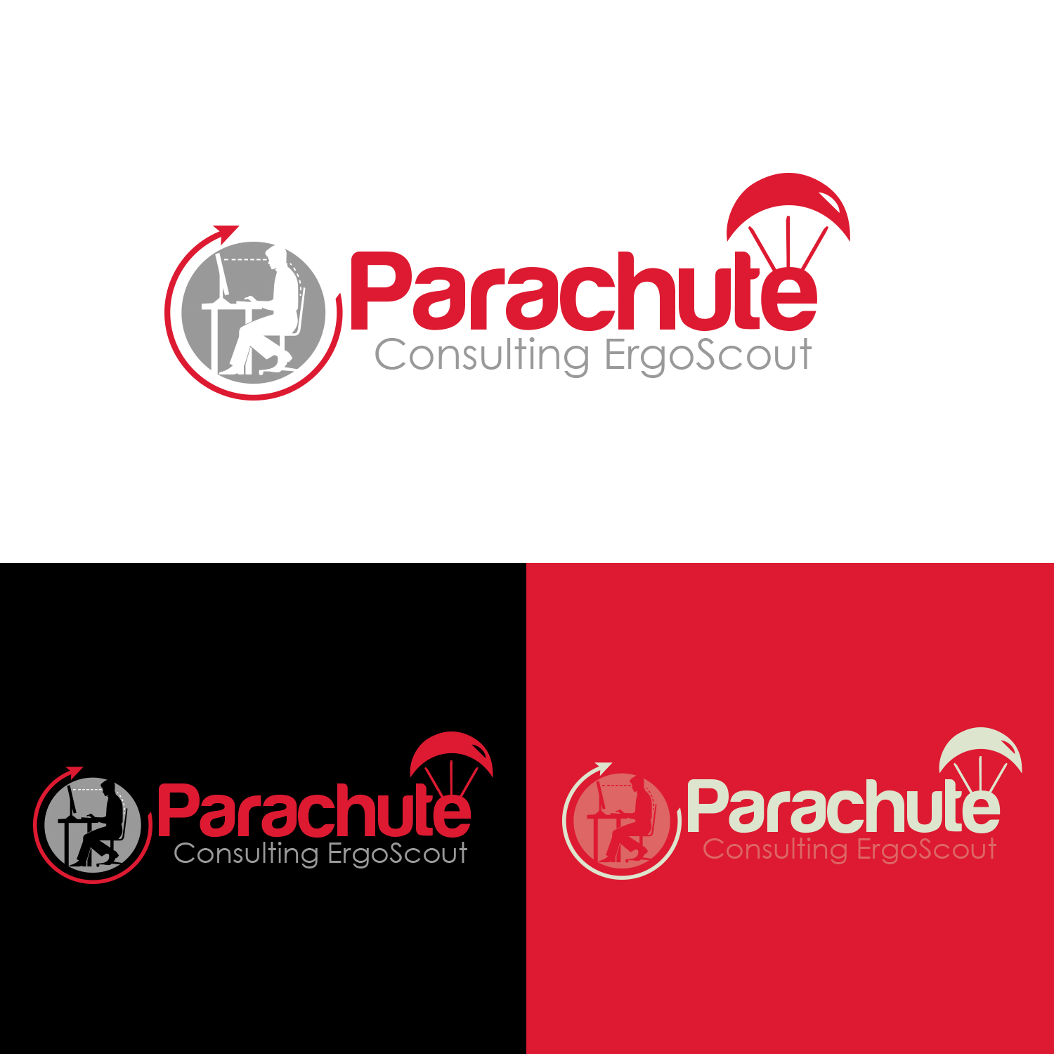 Logo-Design von 2logix für Parachute Consulting LLC | Design #21530004
