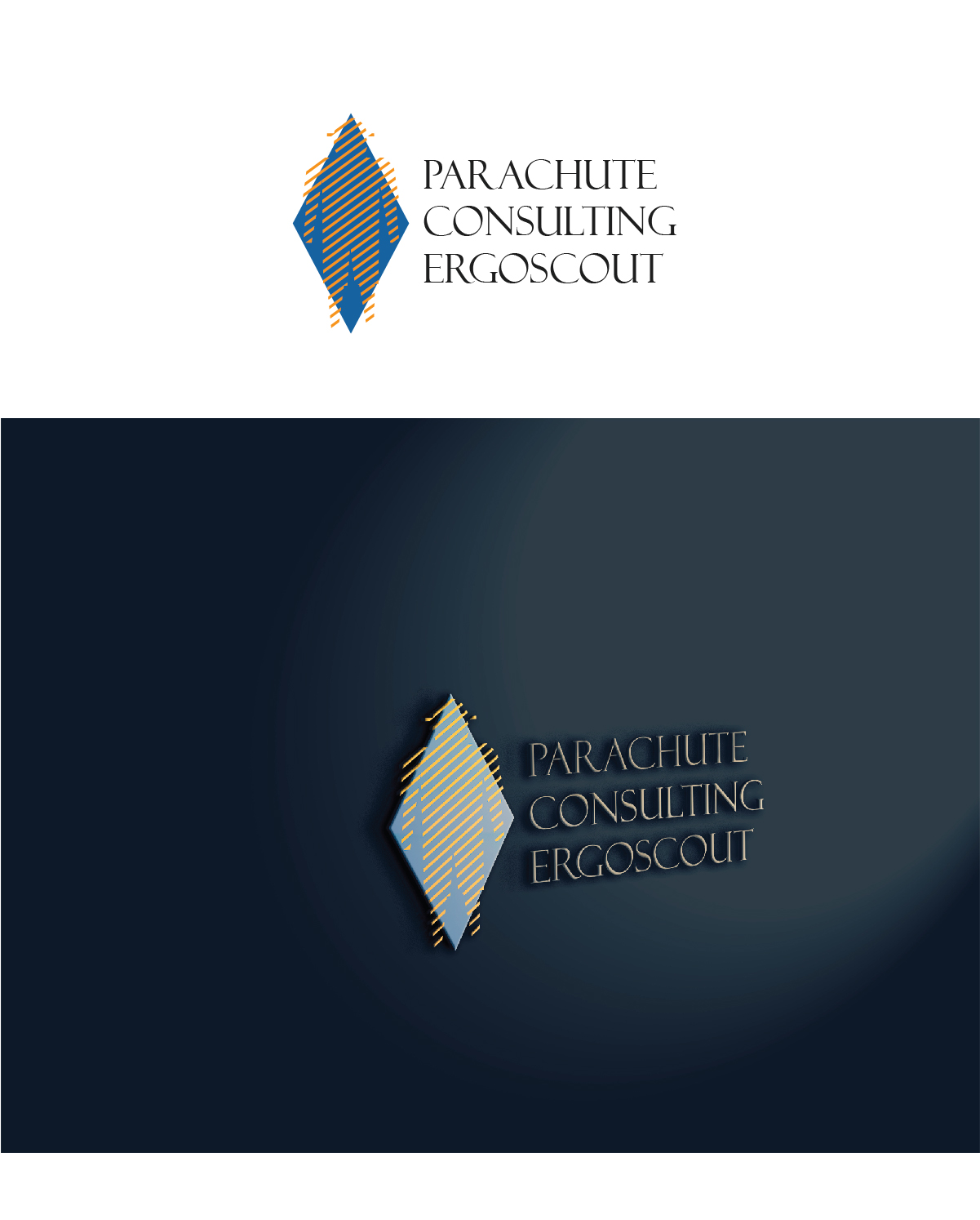 Logo Design by Maxo-Biz for Parachute Consulting LLC | Design #21518496