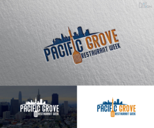 Pacific Grove Restaurant Week | Logo Design by Dot Design 3