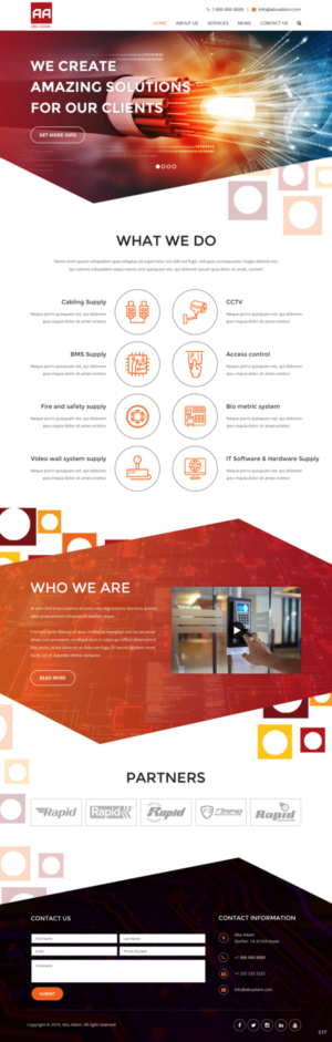 Diseño Web por pb para este proyecto | Diseño: #21534243