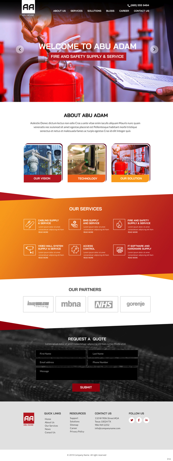 Web Design by pb for this project | Design #21534244