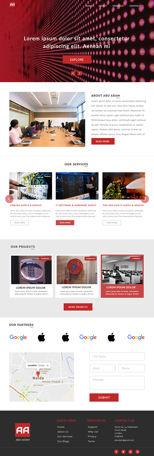 Diseño Web por aberyor para este proyecto | Diseño #21528254