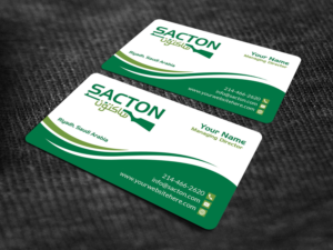 Sacton | Diseño de Tarjeta de Presentación por Sandaruwan