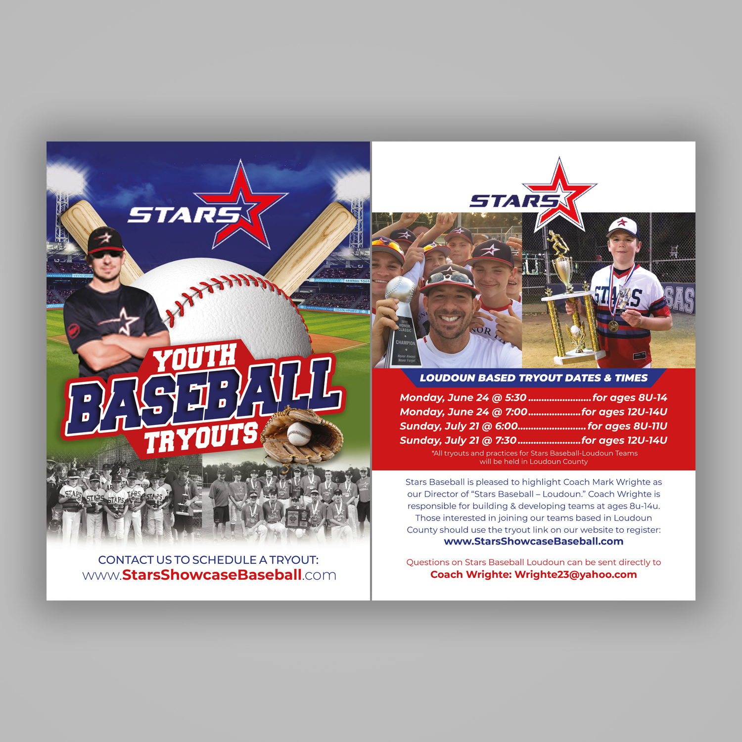 flyer design for rip city baseball softball by mariyam softball flyer design