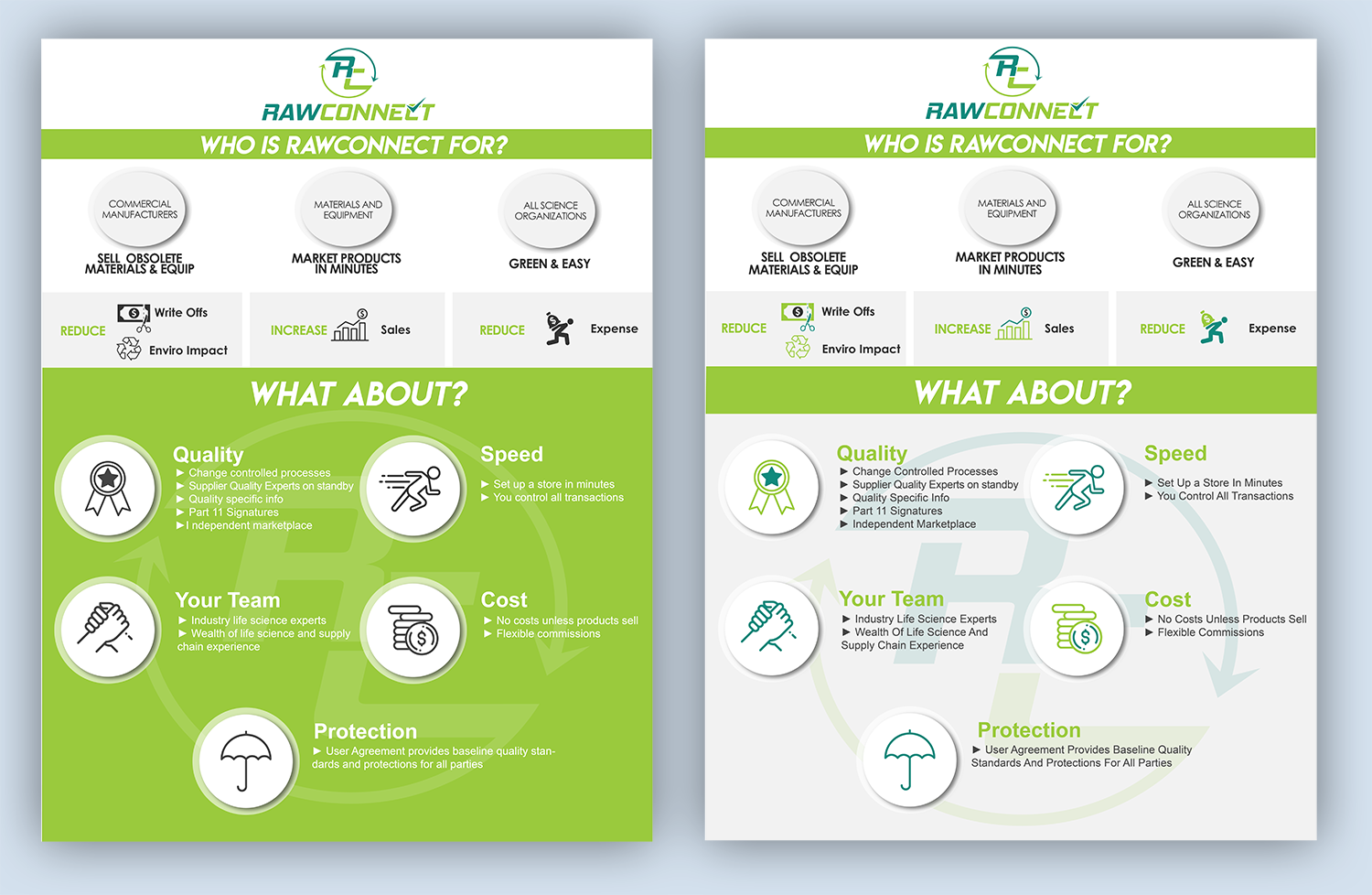 Diseño Gráfico por IndreDesign para RAWCONNECT-QC | Diseño #21533169