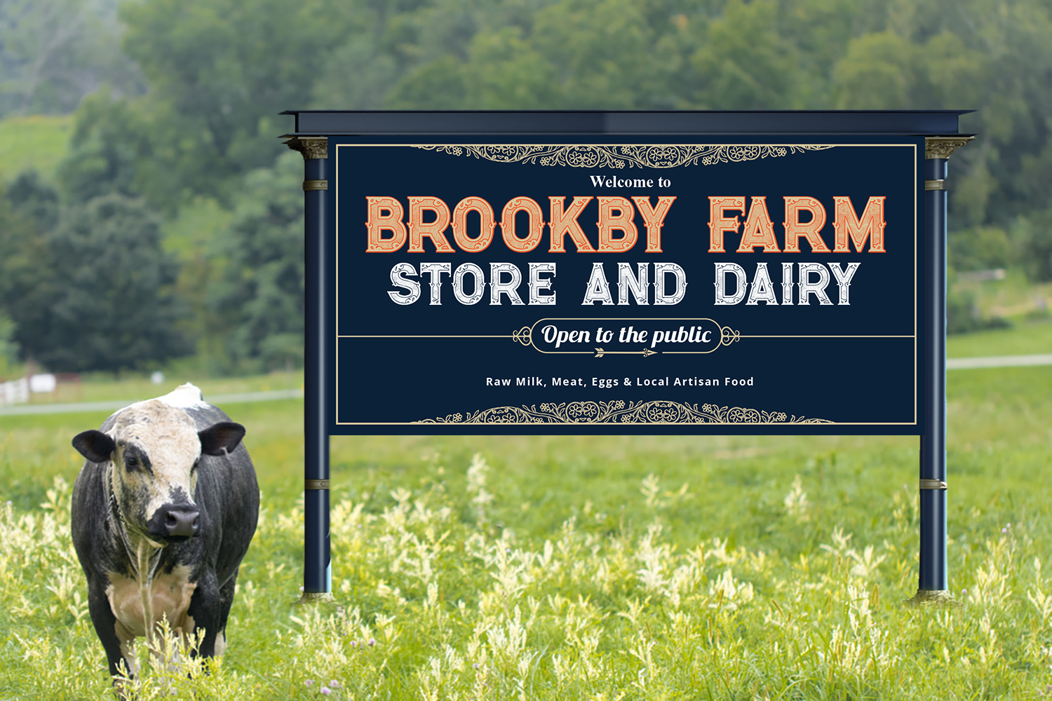 Graphic Design by Navisol Creatives for Brookby Farm | Design #21535536