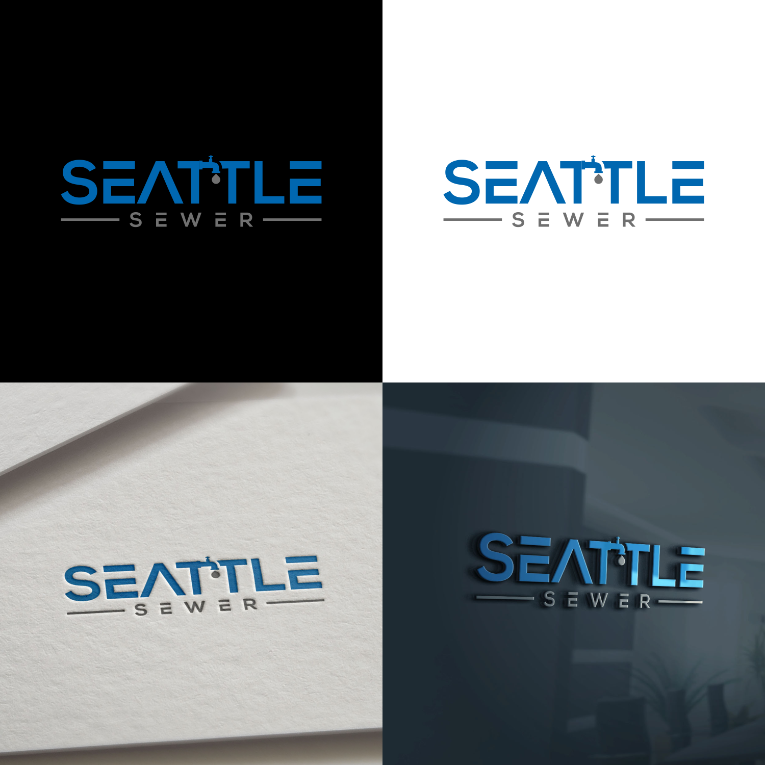 Logo Design by galang1996 2 for 2sonsplumbing | Design #21522299