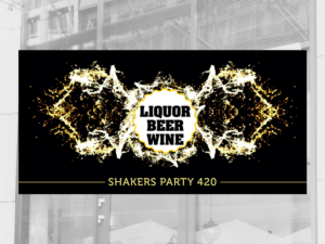 Liquor store sign | Graphic Design by codeuridea