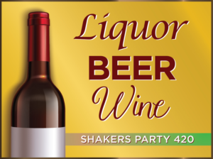 Liquor store sign | Graphic Design by desainerd