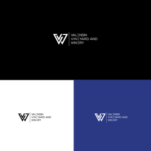Valensin Vineyard and Winery, VVW | Logo Design by sankar999