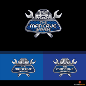 The Mancave Garage | Logo Design by Graphic Bricks