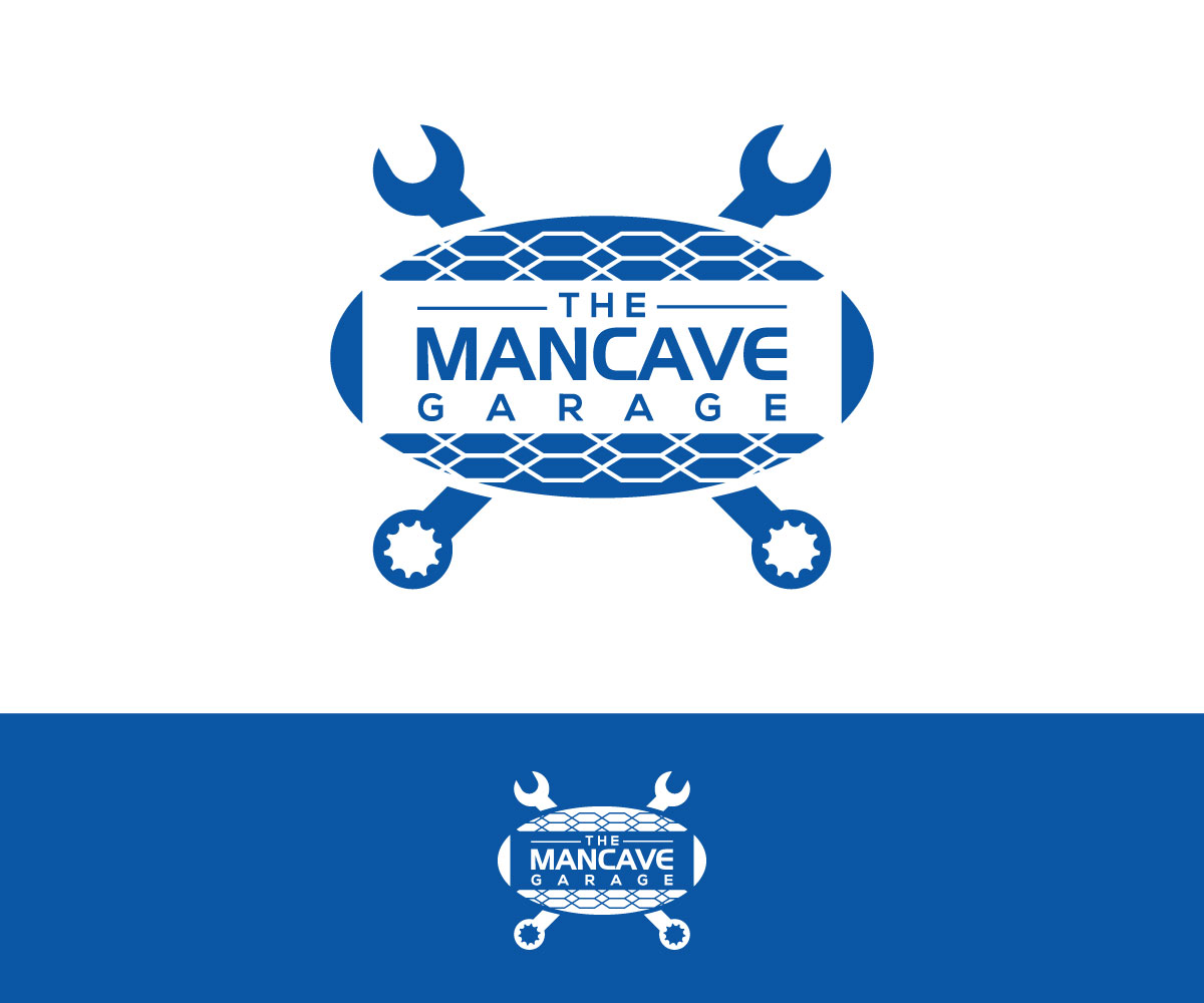 Logo Design by logograph for The Mancave Garage | Design #21584241