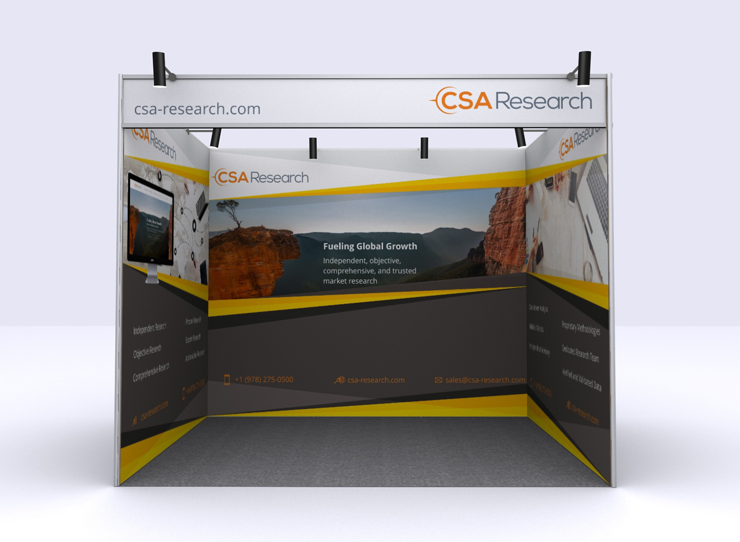 Trade Show Booth Design by Bins for this project | Design #21646373