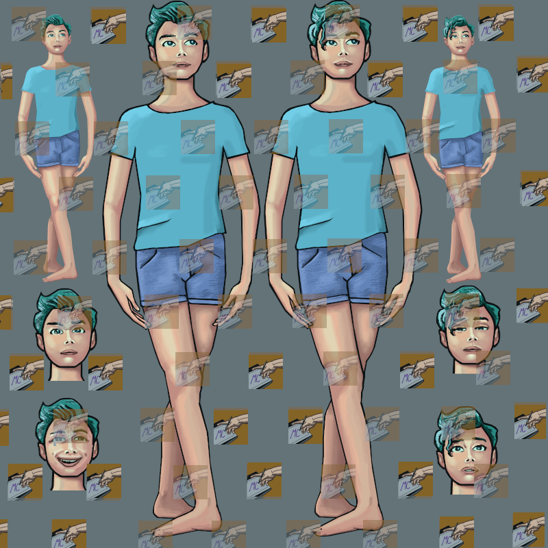 Character Design by Mario Bianchi for this project | Design #21572916