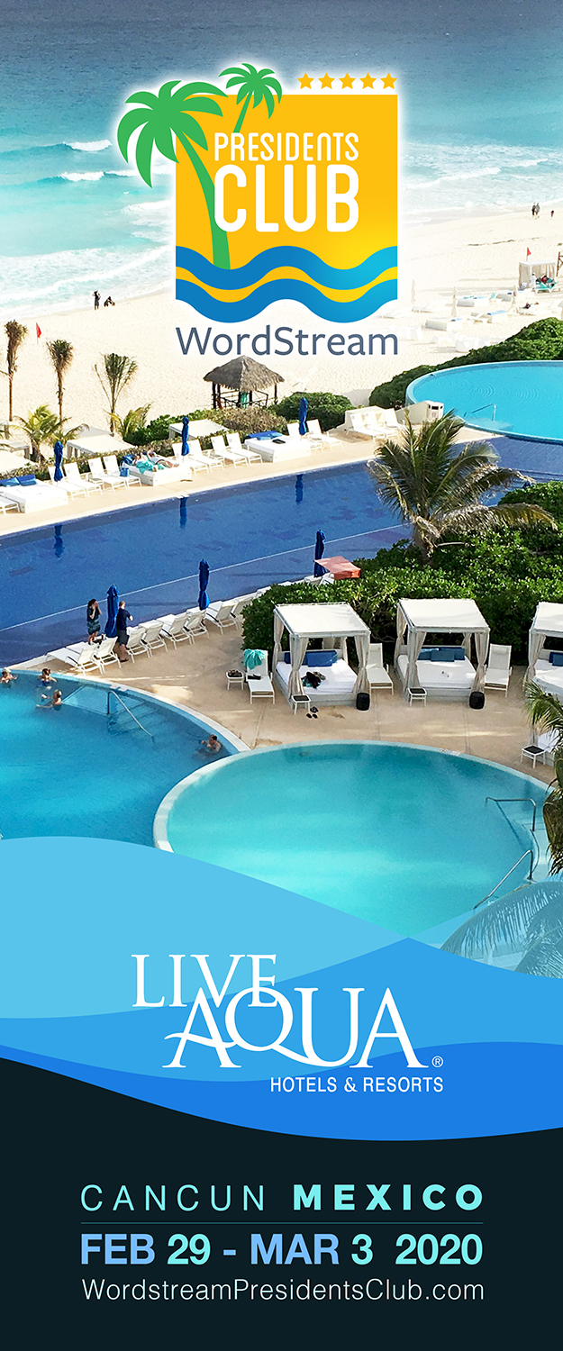 Poster Design by B L X C K_R X I N B O W for WordStream | Design #21559523