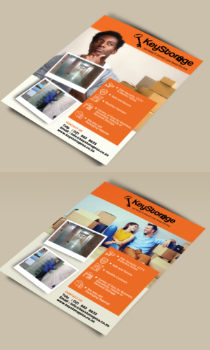 Self Storage facility in South Africa needs marketing flyers | Diseño de Flyer por yganess