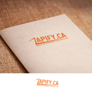 Zapify.ca - Your On Demand Electrician | Logo Design by ClearDesign