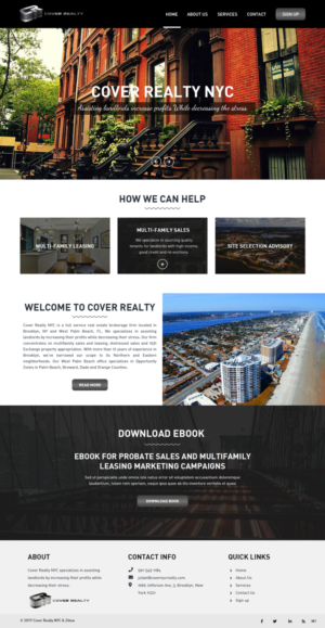 Web Design par pb pour ce projet | Design : #21534213
