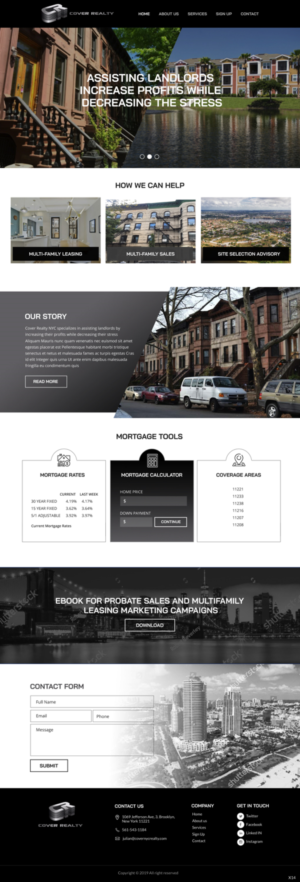 Web Design par pb pour ce projet | Design : #21534217