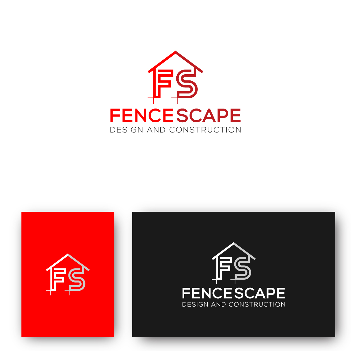 Logo Design by Deziners Zone for Fencescape | Design #21532816