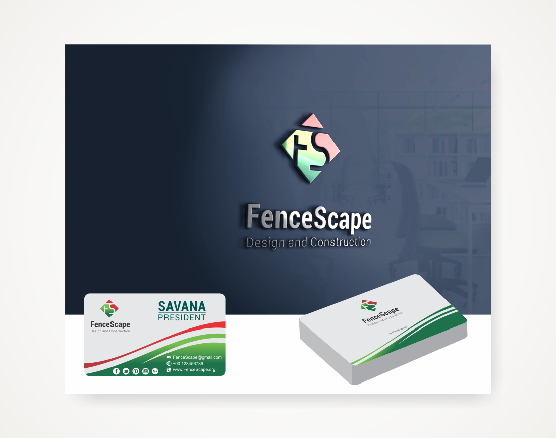 Logo Design by Savana for Fencescape | Design #21536791